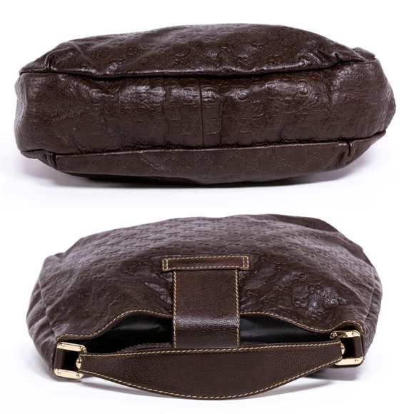 ❌SOLD❌ Authentic GUCCI Leather Hobo Bag - Picture 6 of 15